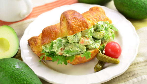 Avocado Shrimp Croissant Sandwich – Sampoyoshi