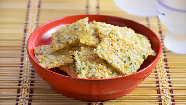 Cheese Senbei (Rice Crackers) – Sampoyoshi