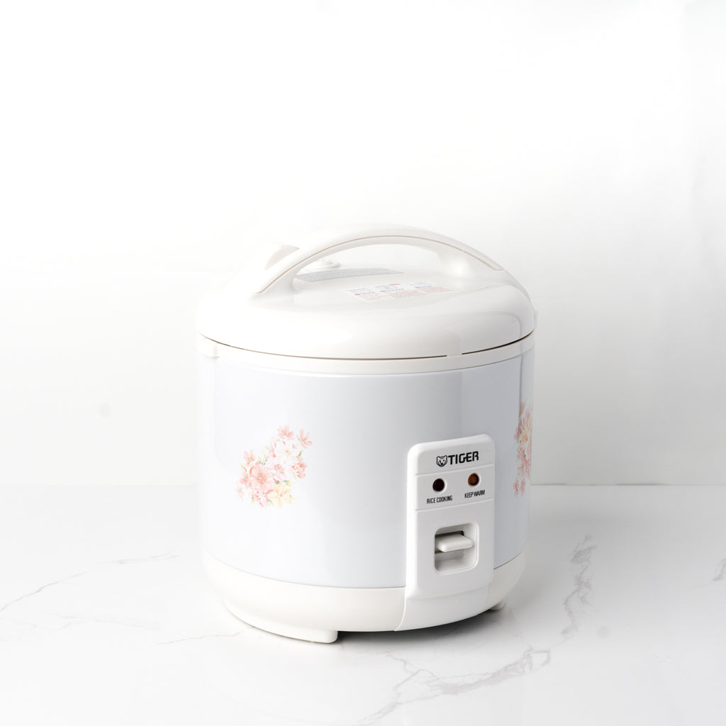  Tiger JNP-1500-FL 8-Cup (Uncooked) Rice Cooker and Warmer,  Floral White: Tiger Rice Cooker Japan: Home & Kitchen