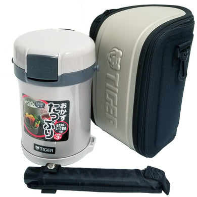 Tiger Thermos Lunch box Thermal Insulation Stainless vacuum LW* F/S Japan  Import